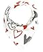 Emma Claire's Houseware PREMIUM Bandana Drool Bibs 100% Cotton - fleece lining - Snaps - 4 Pack for Girls Absorbent Versatile Perfect Bibs For Drools Teething and Spit Ups Great Baby Shower Gift