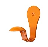 SmartHook ColorZ Garment Friendly Single Coat Hook Tangerine Orange