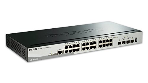 D-Link Systems 28-Port Gigabit SmartPro Stackable Switch & 4 10GbE SFP+ Ports (DGS-1510-28X)