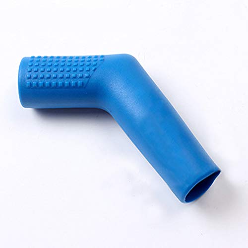 Motorcycle Lever Shift Shifter Sock Cover Boot Protector Street Dirt Bike White(Blue)