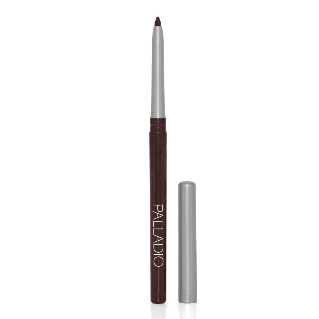 Palladio Retractable Waterproof Eyeliner, Eggplant, Creamy, Slip Twist Up Pencil Eye Liner, Smudge Proof Long Lasting Application, No Sharpener Required
