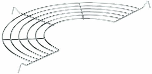 Paderno World Cuisine 14-Inch Chromed Steel Tempura Rack, 14in