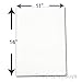 The Display Guys Pack of 25 11x14 inches White Picture Photo Matting Mats Boards (White Core Bevel Cut) + Black Back Boards + Clear Plastic Bags (25pcs White Complete Set)