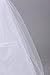 CEZOM Petticoat Crinoline Bridal Underskirt Half Slip 3 Hoops for Wedding Dresses