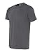Next Level Men's Set-in collar Rib Knit T-Shirt, X-Large, Heavy Metal