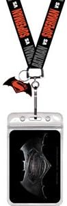 C&D Visionary Lanyard with Charm DC Comics Batman vs. Superman. Dawn of Justice Logo Lanyard