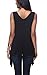 iGENJUN Women's V Neck Front Criss Cross Basic Flowy Tank Tops