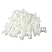 uxcell Cable Tie Mount Wire Buddle Saddle Holder, 4.5mm, 100Pcs, White