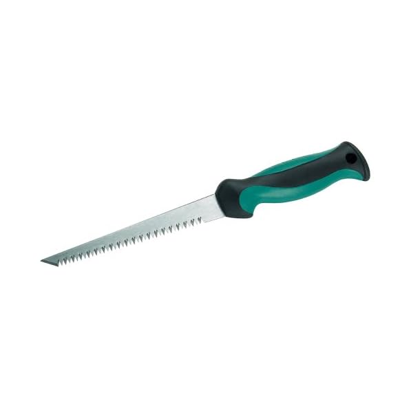 wolfcraft Hand-StichsÃ¤ge I 4033000 I FÃ¼r Ausschnitte in Gipskarton - Robuste, langlebige SchneidzÃ¤hne & Ergonomischer 2-Komponenten-Griff - FÃ¼r DIY Projekte
