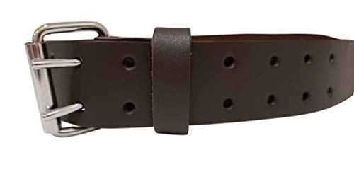 LAUTUS 2-Inch Work Belt in Heavy Top/Full Grain Leather, 28-Inch to 46-Inch - 100% Leather