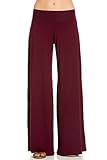 Frumos Womens Comfy Chic Modal Palazzo Pants