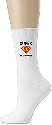 Super Pharmacist Crew Sock White