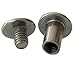 3/8 inch Stainless Steel Chicago Screws Screw Posts 36 Sets