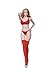 Phicen 1/6 Female Seamless Stockings Underwear Shoe Suit (Red)