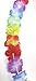 Bright Jumbo Flower Luau Party Lei Garlands (9 feet Each) Total of 27 Feet Luau Flower Garlands