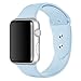 YunTree Compatible with Apple Watch Band 38mm 42mm iWatch Sports Band Replacement for Apple Watch Series 1 2 3 S/M M/L Size Comfortable Silicone Strap