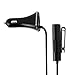 Front and Back Seat Car Charger, HAWEEL 9.6A 4 USB Port Car Charger with Extending Cable for Back Seat Passengers Charging for iPhone 7 / 7 Plus, iPhone 6 / 6s, Samsung Galaxy S6 / S6 Edge and More.