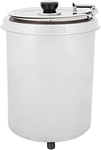 Avantco W300SS 6 Qt. Round Stainless Steel Countertop Food Warmer - 110V, 300W