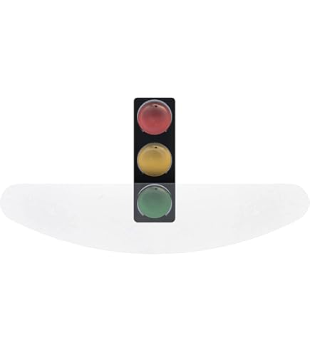 thumbnail image 2 of United Pacific Chrome Traffic Light Viewer (Fits Most Visors) 2 of 12