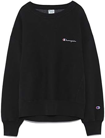 Amazon Fray I D フレイ アイディー Fray I D Champion リバースウィーブプルオーバー Blk F ワンピース チュニック 通販