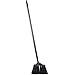 AmazonBasics Short Lobby Angle Broom, Black - 6-Pack