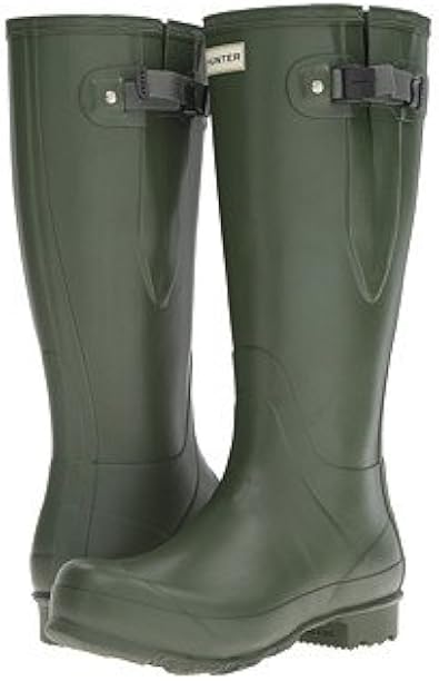 Amazon ハンター Hunter メンズレインブーツ 長靴 Norris Field Adjustable Vintage Green 11 29cm M 並行輸入品 シューズ バッグ