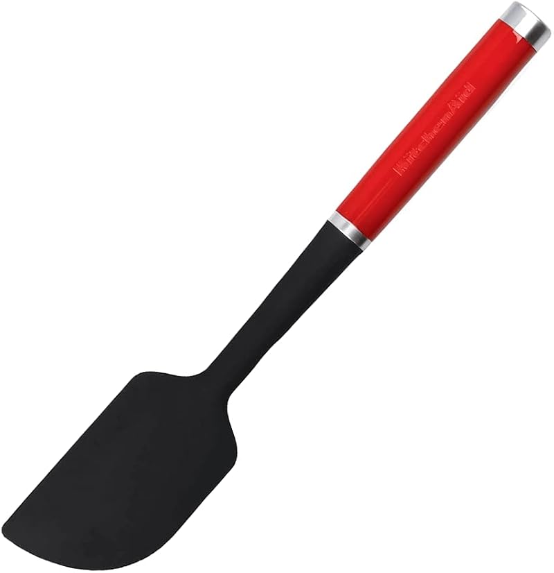 KitchenAid Silicone Spatula Heat Resistant Flexible Bowl Scraper Empire Red