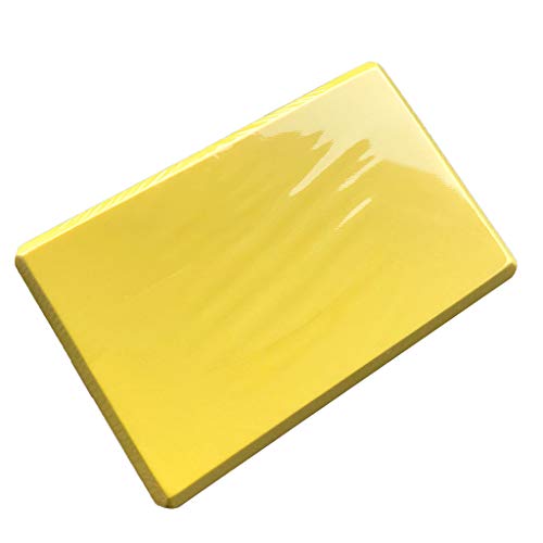 Nacome 1PC Exercise Fitness Yoga Pilates Blocks Foam Bolster Pillow Cushion EVA Gym Training (Yellow)
