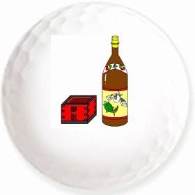 Amazon 日本酒 マス酒 のイラストを印刷してお届け 無地専用ゴルフボール 3球入 アスキュー イラスト印刷入りボール ゴルフボール Amazon 日本酒 マス酒 のイラストを印刷してお届け 無地専用ゴルフボール 3球入 アスキュー イラスト印刷入りボール ゴルフボール