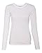 Gildan Womens Performance Long-Sleeve T-Shirt (G424L) -WHITE -M