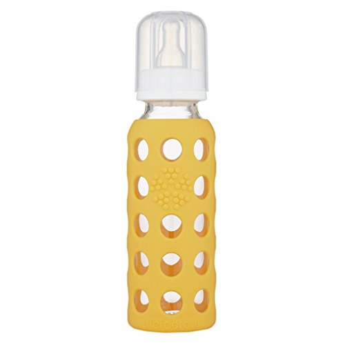 Lifefactory Mango & Papaya 9oz Baby Bottles 2pk