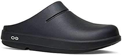 OOfos OOcloog Clogs Black M5 / W7 &amp; Oxy Cleaner Bundle