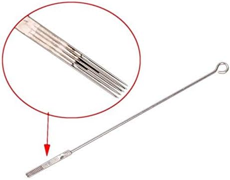 Kingsea 5pcs Health Safety Stainless Steel Professional Tattoo Needles Single Stack Magnum 9M1(US Shipping)