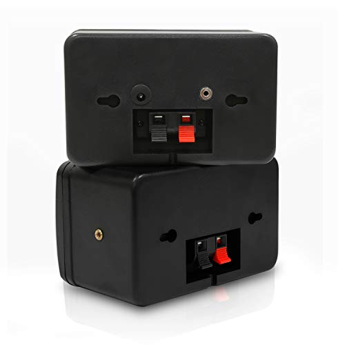 Outdoor Waterproof Wireless Bluetooth Speaker - 3.5 Inch Pair 3-Way Active Passive Weatherproof Wall, Ceiling Mount Dual… - Image 3