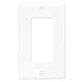 ENERLITES Decorator Light Switch or Receptacle Outlet Wall Plate, Gloss Finish, Mid-Size 1-Gang 4.88