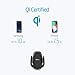EI Accesorries Wireless Car Charger - Car Wireless Charger for Apple iPhone X/8/8 Plus, Samsung Galaxy Note 8/S8/S8+/S7/S6 Edge+/Note 5 and All QI-Enabled Devices Upgraded 10W, USB Car Charger