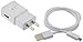 Galaxy S7 S7 Edge S6 S6 Edge LG G2 G3 G4 for Samsung Adaptive Fast Charger Micro USB Cable Kit {Wall Charger + Cable} Fast Charging for up to 50% faster charging (WHITE)