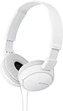 (CERTIFIED REFURBISHED) Sony MDR-ZX110A On-Ear Stereo Headphones (White)