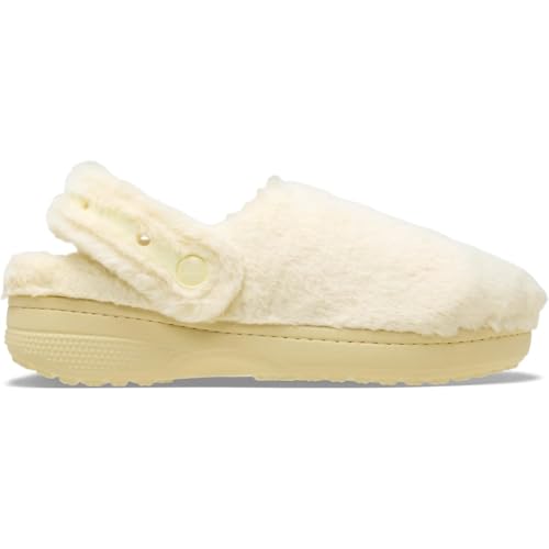 Crocs Unisex Classic Unfurgettable Clogs Vanilla Men 9/Women 11 Medium Image