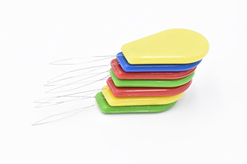 20pcs Plastic Wire Loop DIY Needle Threader Stitch Insertion Hand Machine Sewing Tool