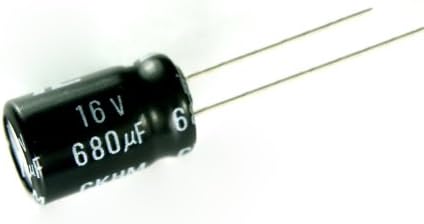 (NG #5) 10pcs Illinois Capacitor CKHM 680uF 16v 105C Radial Electrolytic Capacitor IC