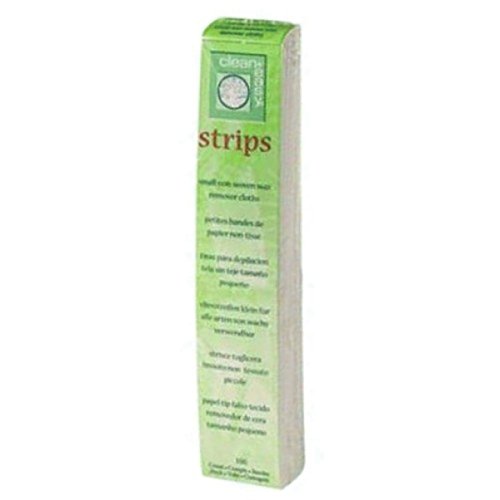 Clean  Easy Small (Face) Cloth Strips- 1/2" X 5" (100 Count)