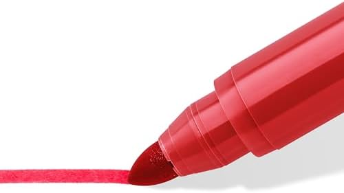 Noris 340 Jumbo - Marcador para mãos de crianças pequenas, estojo de cartão com 6 marcadores Jumbo em várias cores, 340 C6