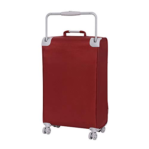 IT Luggage 31.5" World's Lightest 8 Wheel Spinner, Bossa Nova With Vapor Blue Trim