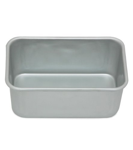 Fat Daddio's Anodized Aluminum Bread Pan, 5.5 Inch x 3.125 Inch x 2.375
Inch