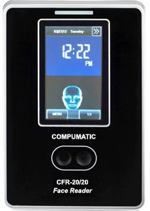 Compumatic CFR-20/20 v2 Biometric Face Recognition Time Clock System, WiFi, CompuTime101 Software Included, 0 NO Monthly Fees!!