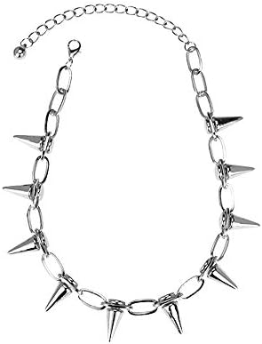 COLORFUL BLING Punk Spiked Chokers Necklaces Gothic Rivet Spike