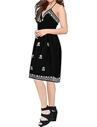 LA LEELA Vestido de verano para mujer, talla única