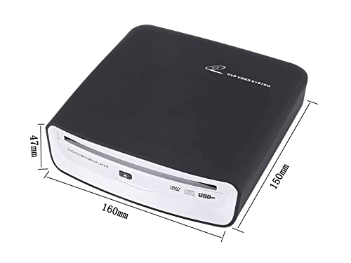 Portable Car CD Player | External USB Vehicle CD Player for Car Android Navigation Plug and Play (for Android 4.4 and Above System Only)