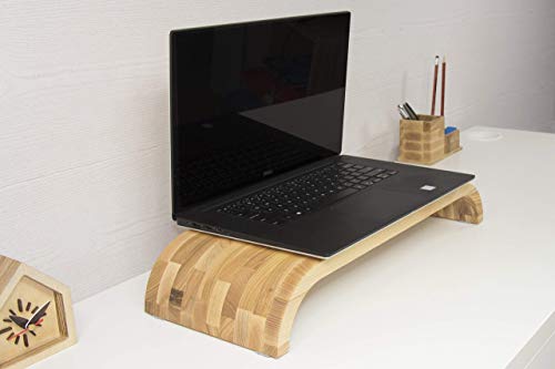 Desk Accessory 19.7x7.9x3.1 inches - Laptop Stand - Laptop Tray - Laptop Holder - Monitor Stand - Lap Desk - Computer Stand - Desk Gift For Him